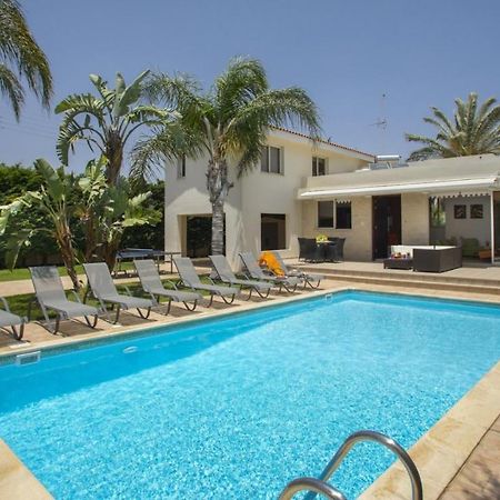 Soothing Sunset Villa With Private Pool, 200M From The Beach Perivolia Exterior foto